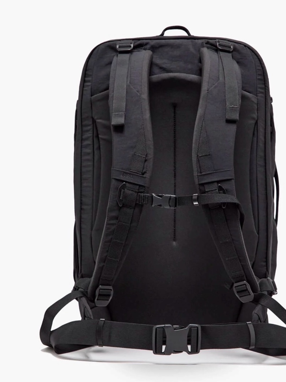 Men's Black Travel Backpack - Picture 4 of 10